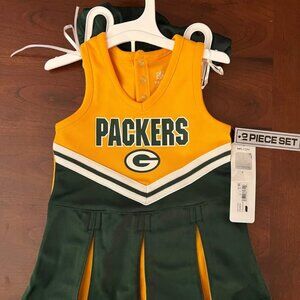 Green Bay Packers toddler cheerleader dress - NWT - 18 month